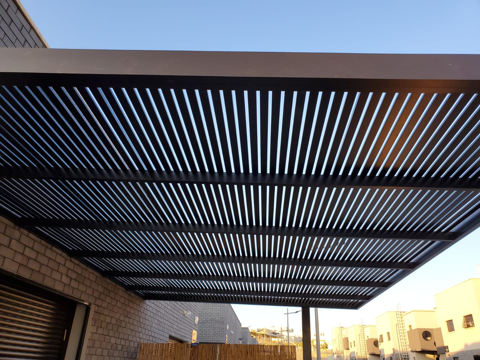 freestanding aluminum pergola kit