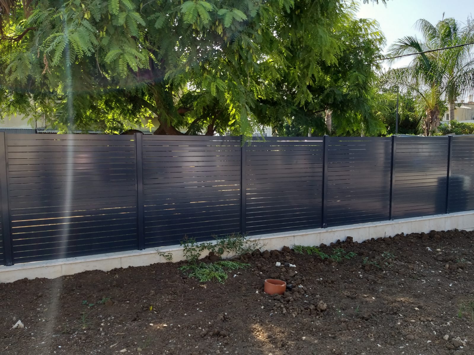fence aluminum for garden