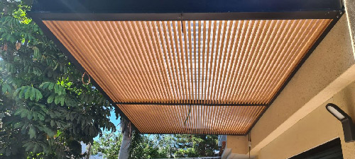 self installation pergola